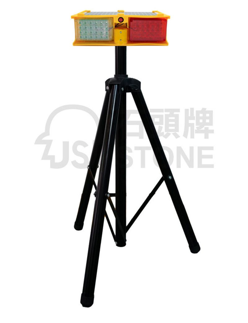 太陽能紅藍爆閃警示燈 三腳架型(太陽能款) 太陽能紅藍爆閃警示燈 三腳架型(太陽能款)